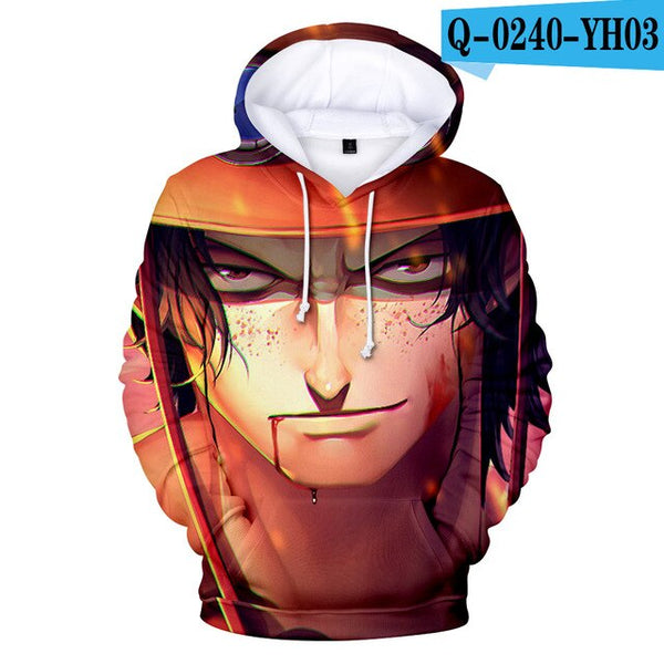 One Piece Anime Hoodie Sweatshirt unisex