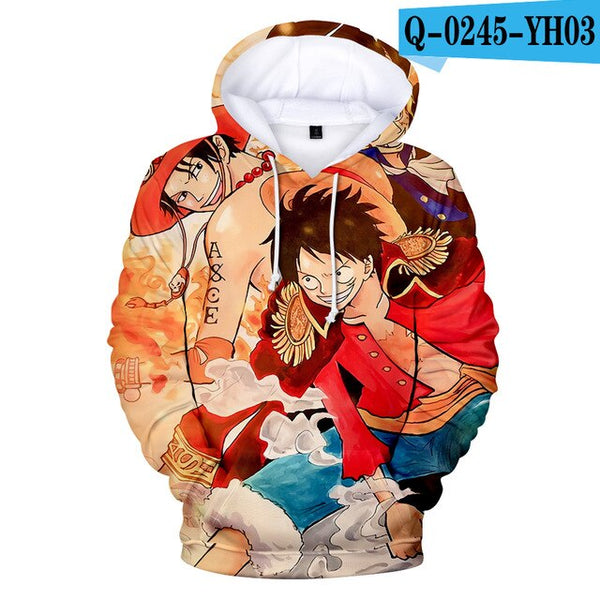 One Piece Anime Hoodie Sweatshirt unisex