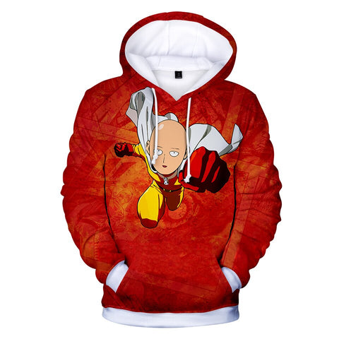 Anime One punch man hoodie sweatshirts unisex